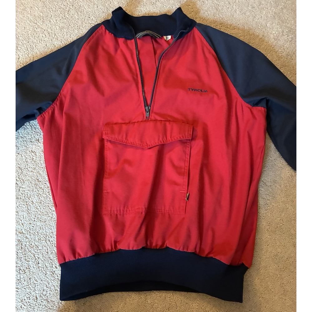 Vintage Mother Karen's The Original Powdershirt Half-Zip Pullover Jacket L